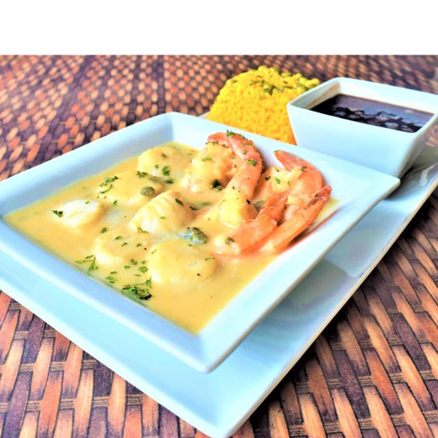 Scallops & Shrimp.