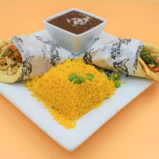 Latin Tacos Sandwich.