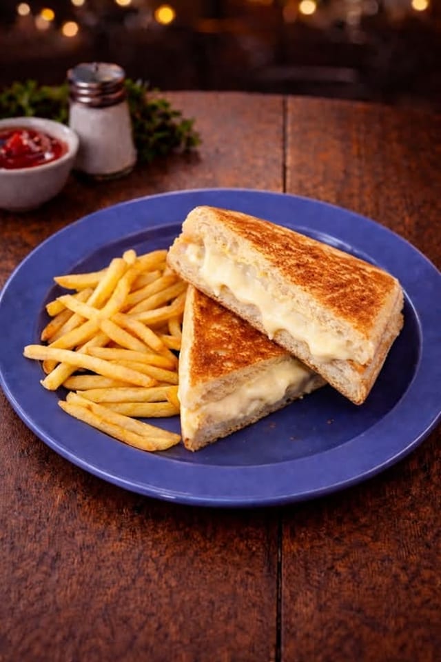 Grilled Cheese Sandwich.